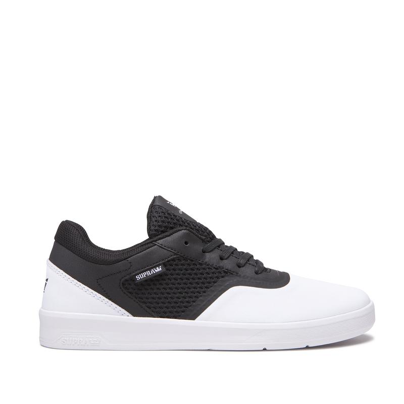 Buty Supra SAINT - Buty Skate Męskie - Czarne / Białe (MBFP-39841)